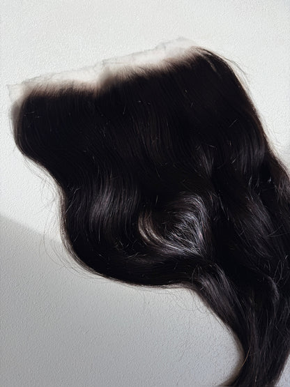 Lace frontal 13x4 lisse HD en cheveux 100 % naturels – vue 2