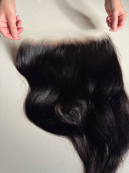 Lace frontal 13x4 lisse HD en cheveux 100 % naturels – vue 5